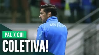 TV Palmeiras: coletiva do Abel após vitória sobre o Cuiabá