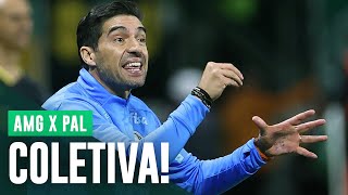 TV Palmeiras: coletiva do Abel após vitória sobre o América-MG