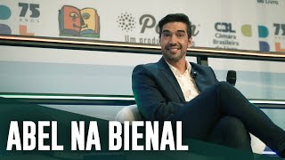 TV Palmeiras: veja como foi a visita de Abel Ferreira à Bienal do Livro