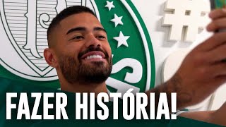 Tabata conhece a Academia, os novos companheiros e manda recado à torcida; assista