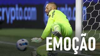 Assista à série de pênaltis que rendeu a classificação ao Palmeiras