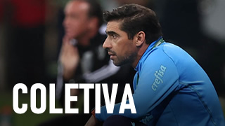 TV Palmeiras: coletiva do Abel após empate no Mineirão