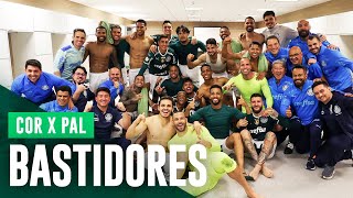 Assista aos bastidores da vitória sobre o Corinthians