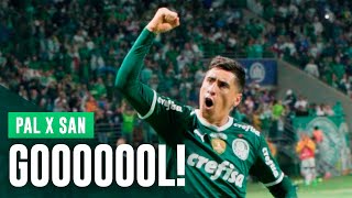 Assista ao gol de Merentiel contra o Santos