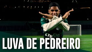 Luva de Pedreiro assiste clássico contra o Santos, conhece o elenco e bate-bola no Allianz Parque; assista