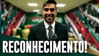 Veja como foi a entrega do prêmio da Federação Portuguesa de Futebol a Abel Ferreira