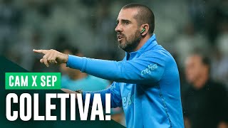 TV Palmeiras: coletiva do João Martins após vitória sobre o Atlético-MG