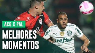 Assista aos melhores momentos de Atlético-GO 1 x 1 Palmeiras