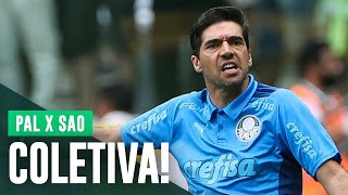 TV Palmeiras: coletiva do Abel após empate com o São Paulo