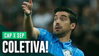 TV Palmeiras: coletiva do Abel após vitória sobre o Athletico-PR