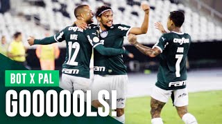 Assista aos gols de Scarpa, Mayke e Dudu contra o Botafogo
