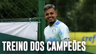 TV Palmeiras: veja como foi o treino de reapresentação após título Brasileiro