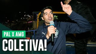 TV Palmeiras: coletiva do Abel após vitória sobre o América-MG
