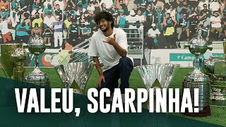 Veja como foi a despedida oficial de Scarpa