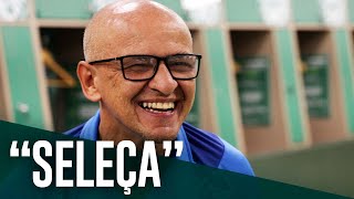 Massagista Serginho vai à segunda Copa e ganha homenagem do Palmeiras