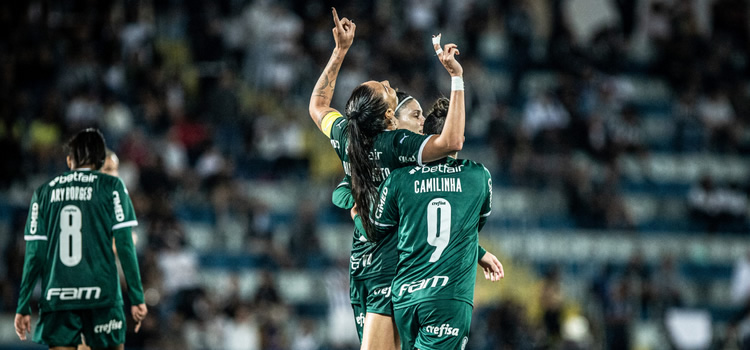 Com gol no fim, Verdão vence Santos em partida de ida da final do Paulista  Feminino – Palmeiras