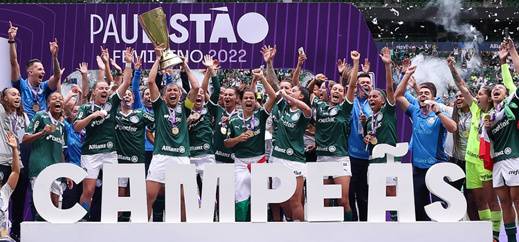 Palmeiras bate Santos e conquista Paulista feminino 2022 - 21/12