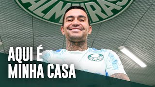 De contrato renovado, Dudu fala à TV Palmeiras