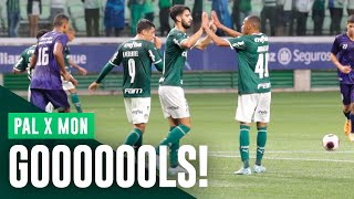 Assista aos gols de Rony, Garcia e López contra o Monte Azul