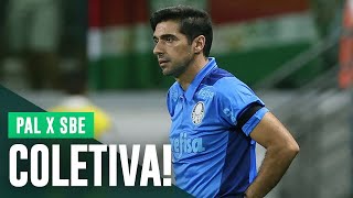 TV Palmeiras: coletiva do Abel após empate com o São Bento