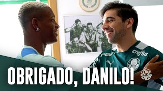 TV Palmeiras: veja como foi a despedida de Danilo do elenco e da comissão técnica