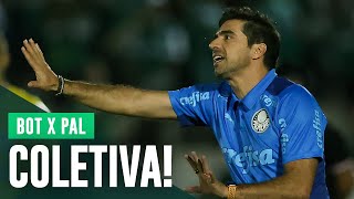 TV Palmeiras: coletiva do Abel após vitória sobre o Botafogo-SP