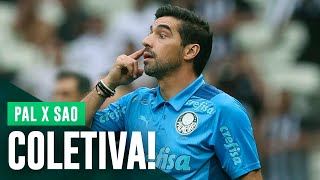 TV Palmeiras: coletiva do Abel após empate com o São Paulo