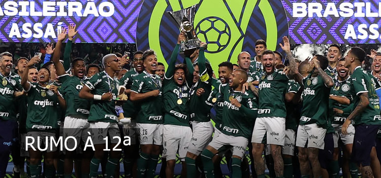 Veja a tabela de jogos do Palmeiras no Brasileirão 2023