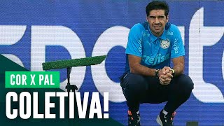 TV Palmeiras: coletiva do Abel após empate com o Corinthians