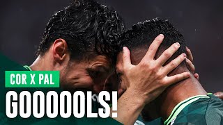 TV Palmeiras: os gols de Rony contra o Corinthians