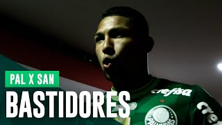 Assista aos bastidores da vitória sobre o Santos