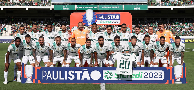 Palmeiras dispara na classificação geral do Campeonato Paulista; veja - PTD