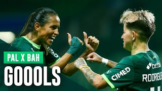 TV Palmeiras: os gols da vitória sobre o Bahia pelo Brasileirão Feminino