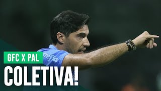 TV Palmeiras: coletiva do Abel após empate com Guarani
