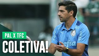 TV Palmeiras: coletiva do Abel após vitória sobre o Tombense