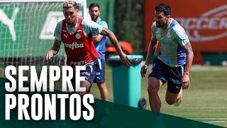 TV Palmeiras: veja como foi o treino de segunda-feira