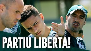 Vídeo: Palmeiras treina para estreia na Libertadores