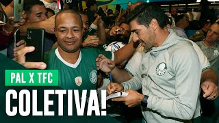 TV Palmeiras: coletiva do Abel após empate com o Tombense