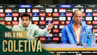 TV Palmeiras: coletiva do Abel e do Lomba após derrota na estreia da Libertadores