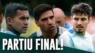 Veja como foi o último treino do Palmeiras antes da final do Paulista