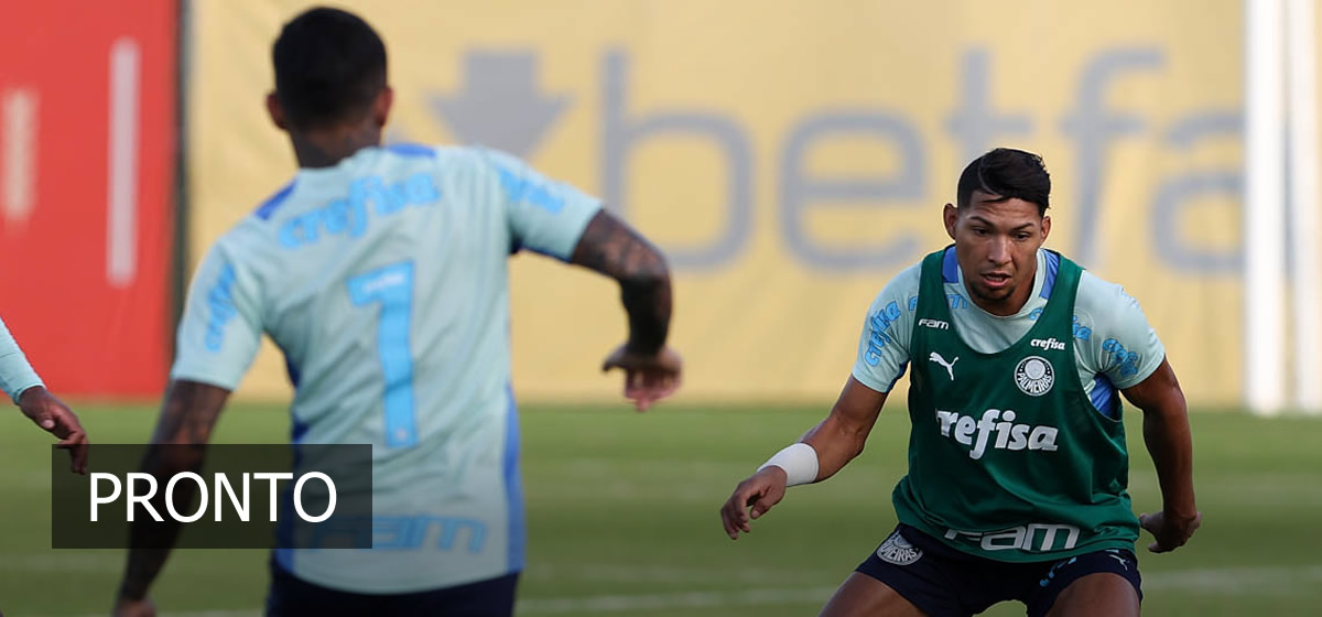 Palmeiras encerra preparação para enfrentar o Atlético-MG; veja provável escalação