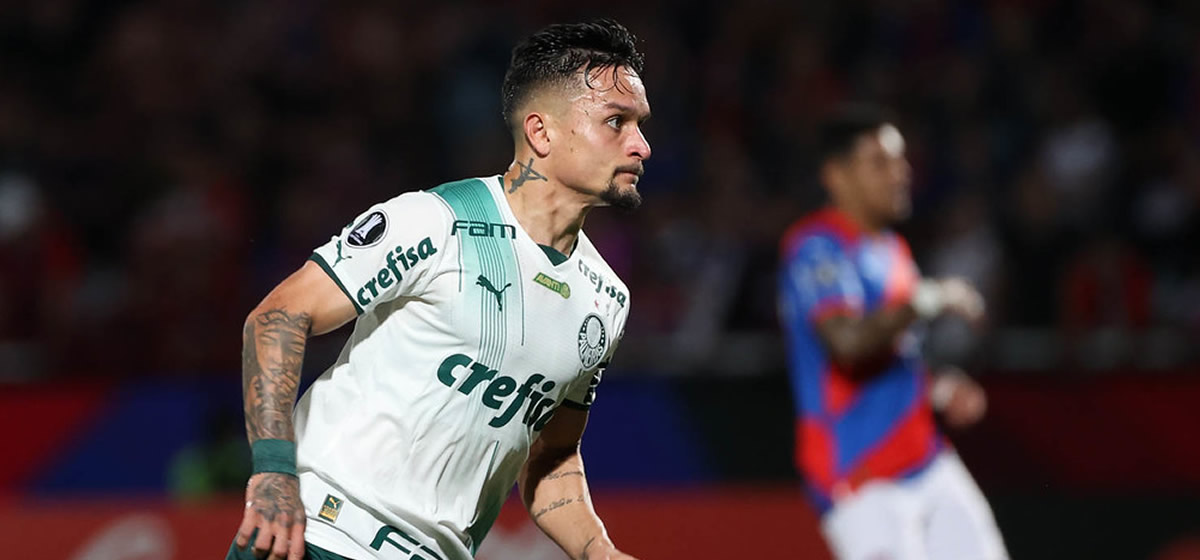 Palmeiras vence o Cerro Porteño no Paraguai