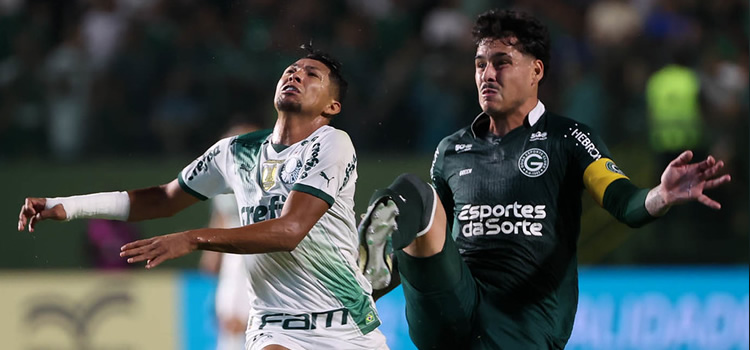 É impressionante o retrospecto do Palmeiras jogando contra o Goiás