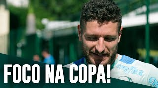 TV Palmeiras: treino de terça-feira + papo com Zé Rafael