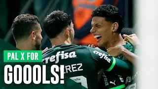 Assista aos gols de Veiga, Tabata e Ríos contra o Fortaleza
