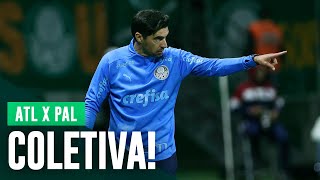 TV Palmeiras: coletiva do Abel após empate com o Atlético-MG