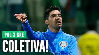 TV Palmeiras: coletiva do Abel após vitória sobre o Grêmio