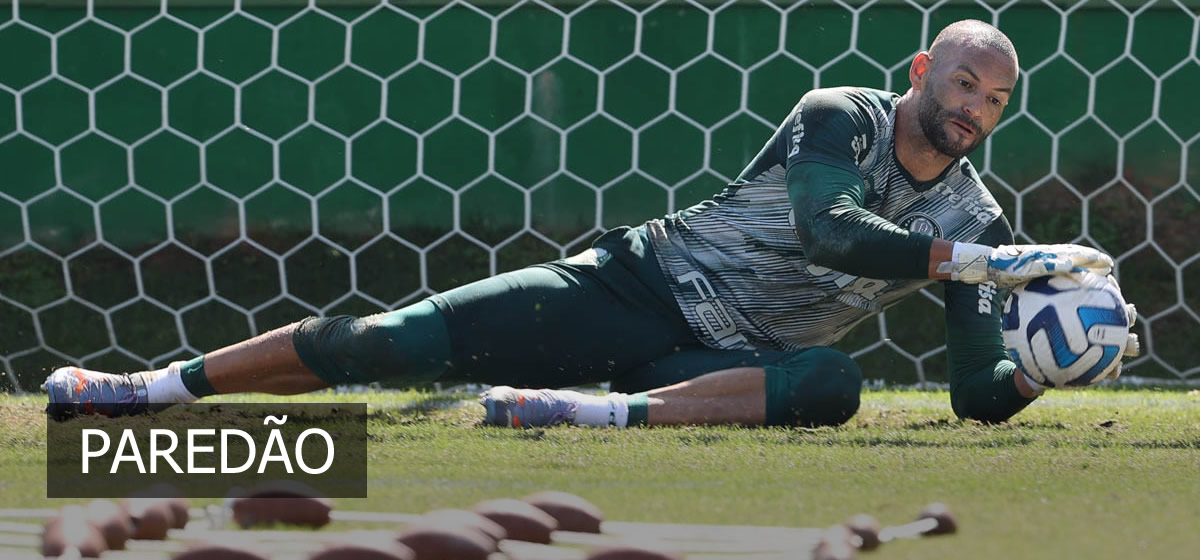 Weverton não sofreu gols em metade dos jogos que disputou pelo Palmeiras
