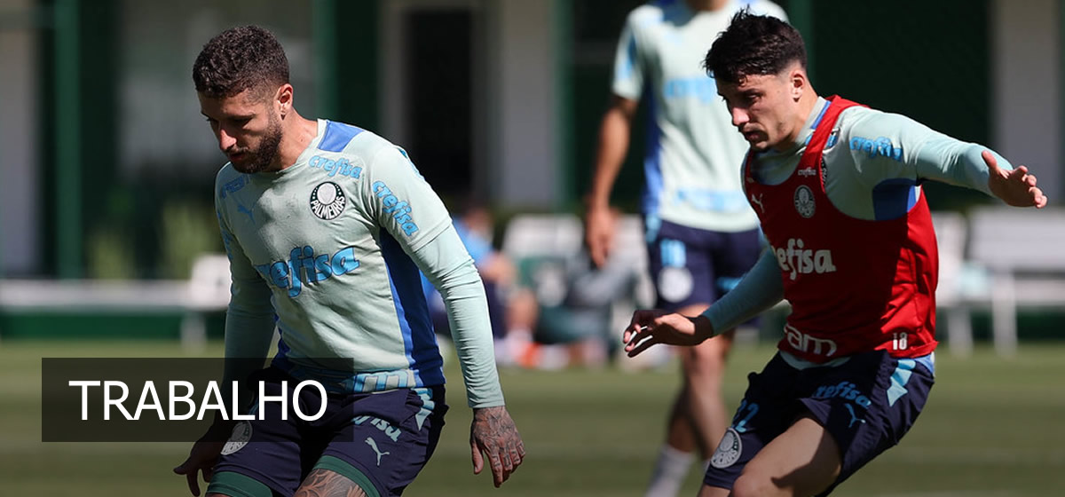 Palmeiras faz último treino antes do clássico contra o Santos; veja provável escalação