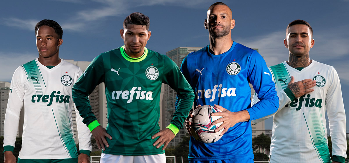 Fotos: Palmeiras lança camisas manga longa a R$ 399,90